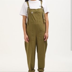 Lucy & Yak Original Cotton Olive Dungarees
